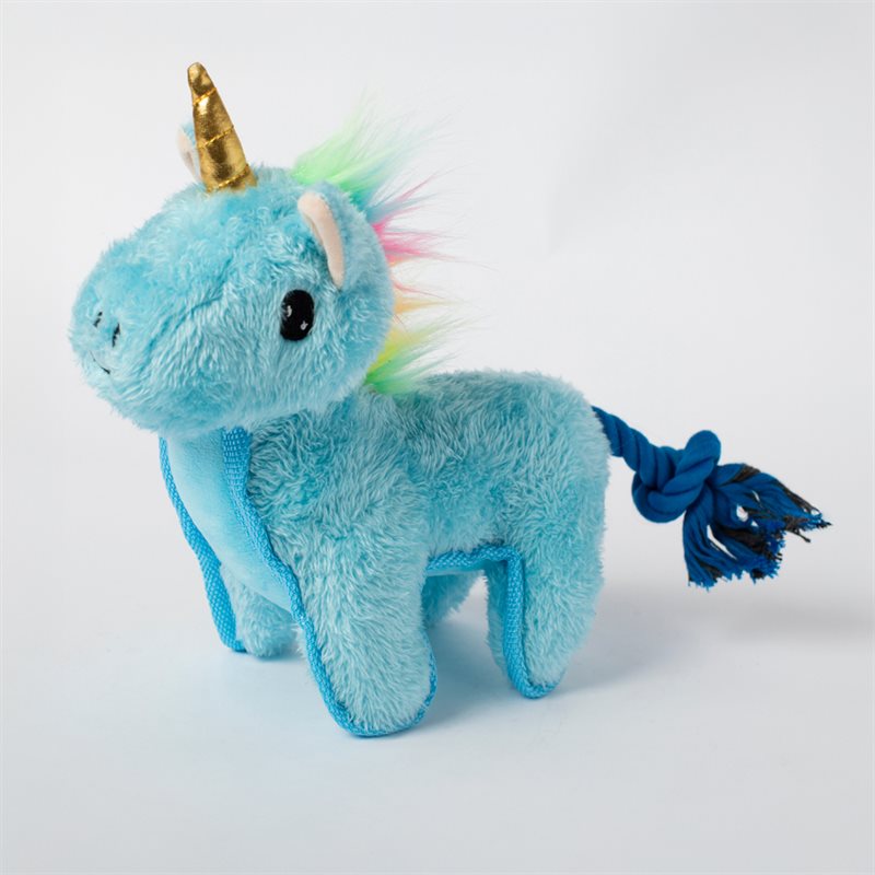 Hondenspeelgoed Unicorn traxx® Lichtblauw