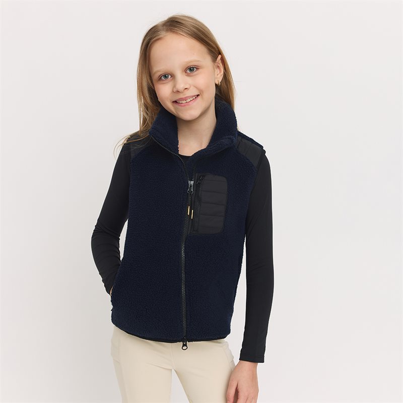 Fleecevest Carly JR Fairfield® Marineblauw