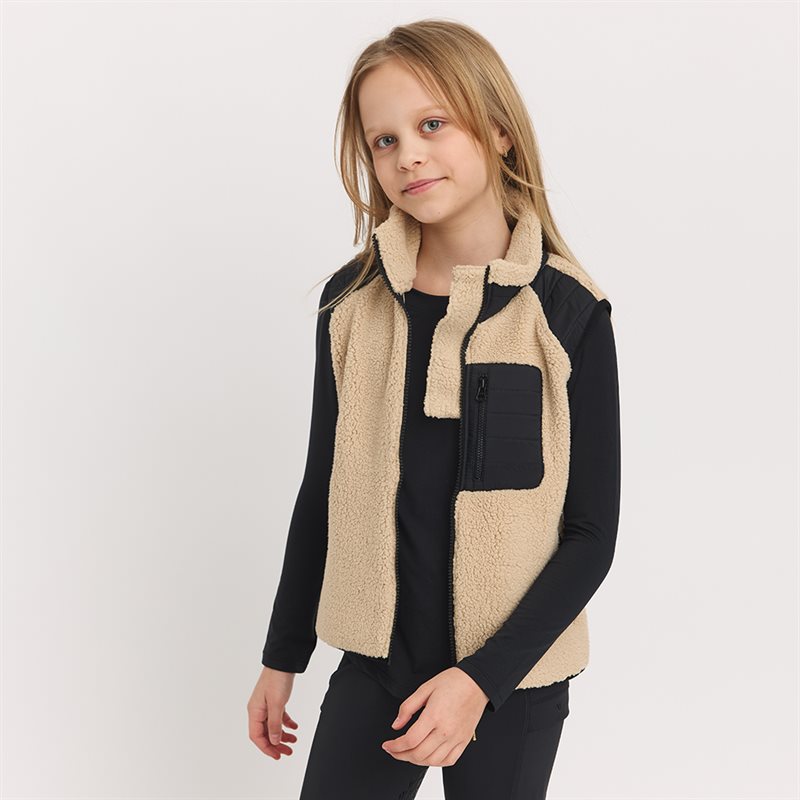 Fleecevest Carly JR Fairfield® Zand