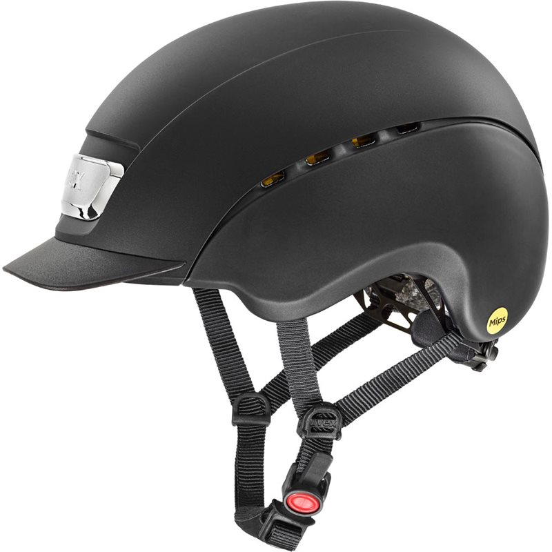 Paardrijhelm VG1 Elexxion MIPS Uvex Zwart