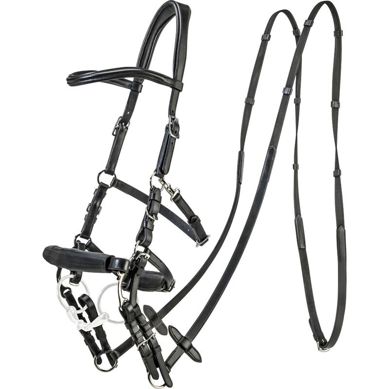 Hoofdstel Capitano JH Collection® Zwart
