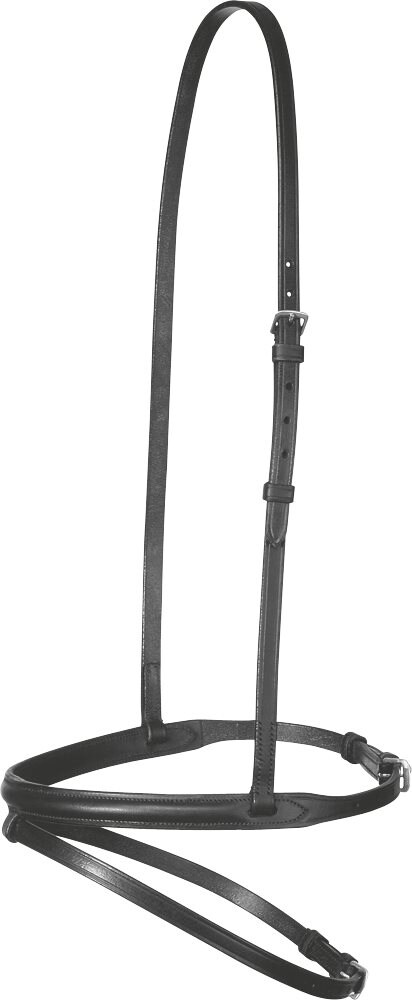 Gecombineerde neusriem Fairfield® Zwart