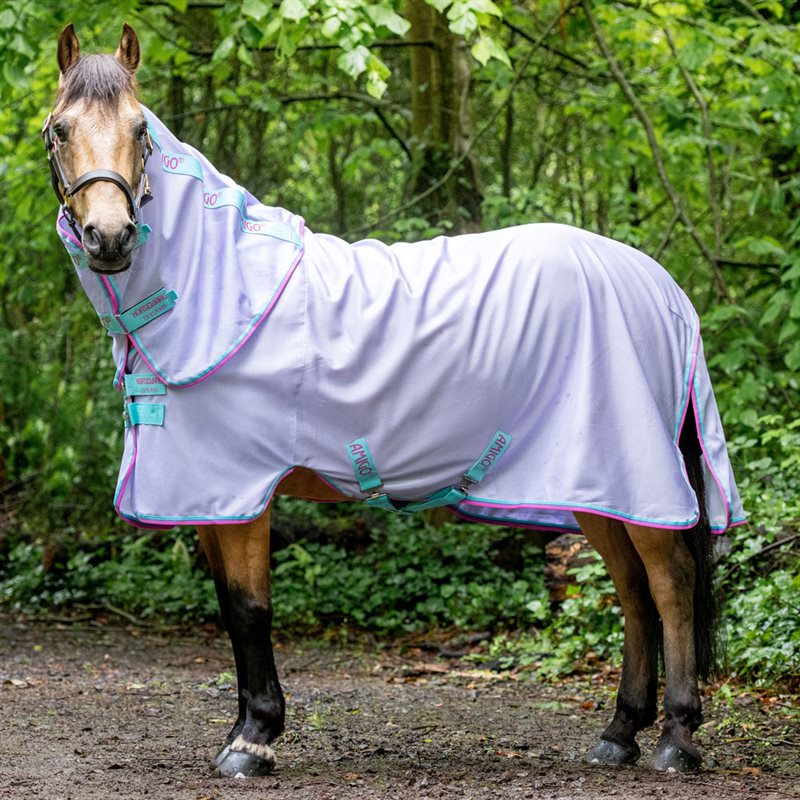 Vliegendeken Amigo Bug Rug Pony Horseware® Lila