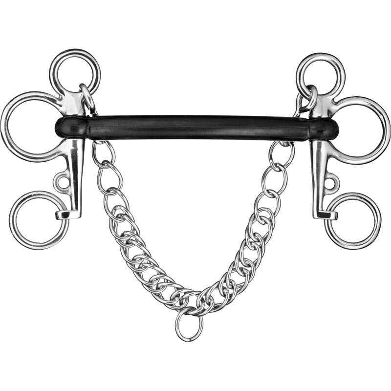 Pelham bit Baby Fairfield® Zilver