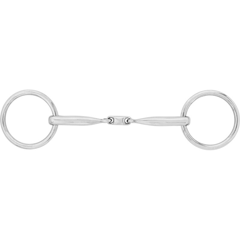 Bradoon bit Drie secties Fairfield® Zilver