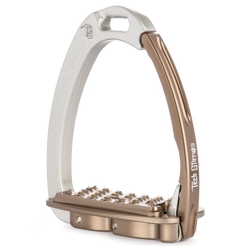 Beugels Venice Evo Tech Stirrups Bruin/zilver