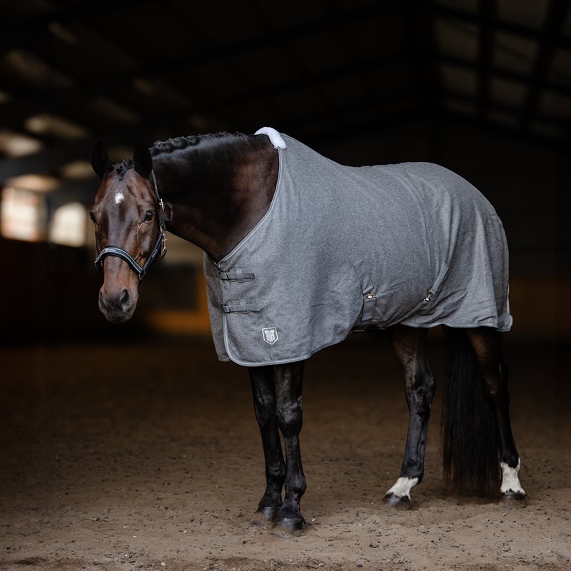Wollen deken Melville Fairfield® Donkergrijs mergel