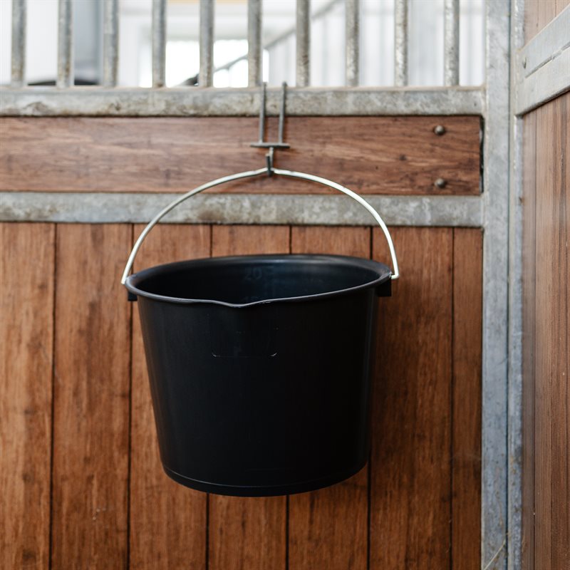 Emmer 20 L V-PLAST Zwart