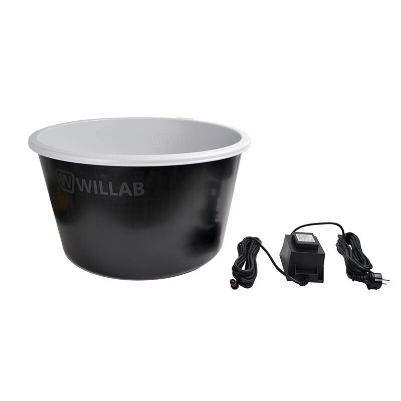 Verwarmde kom Willab Zwart