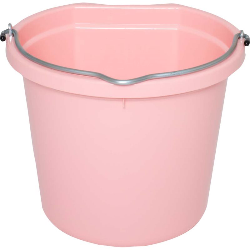 Emmer met platte kant 19 L Fairfield® Lichtroze