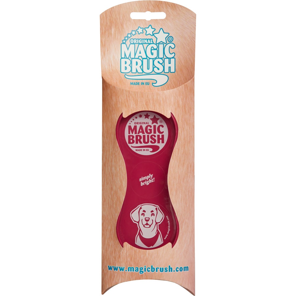 Rubberen minikerriekam Hond  Magic Brush