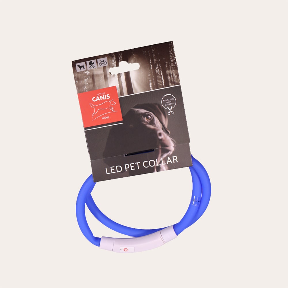Halsband LED Pet Collar Active Canis