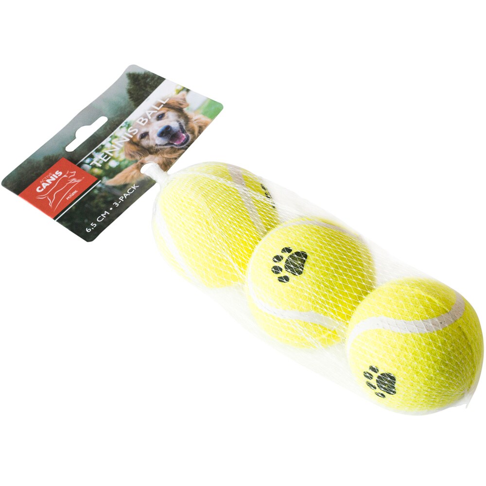 Tennisbal Pak van 3 stuks.  Active Canis