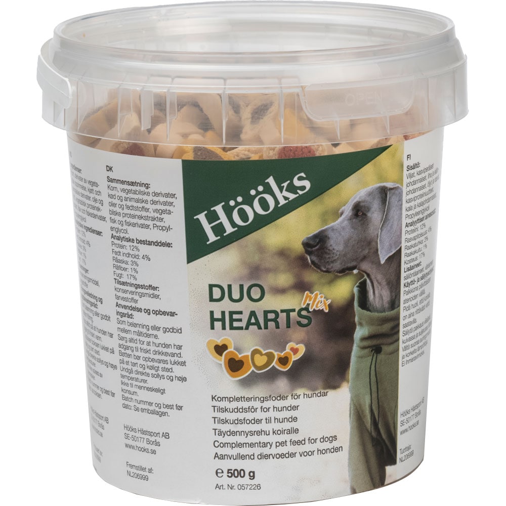 Hondensnack  Duo Heart Mix Hööks