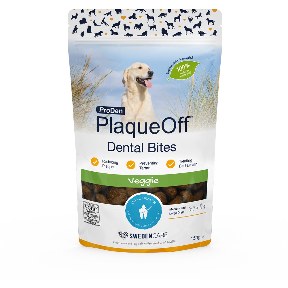 Voedingssupplementen  Dental Bites 150g PlaqueOff