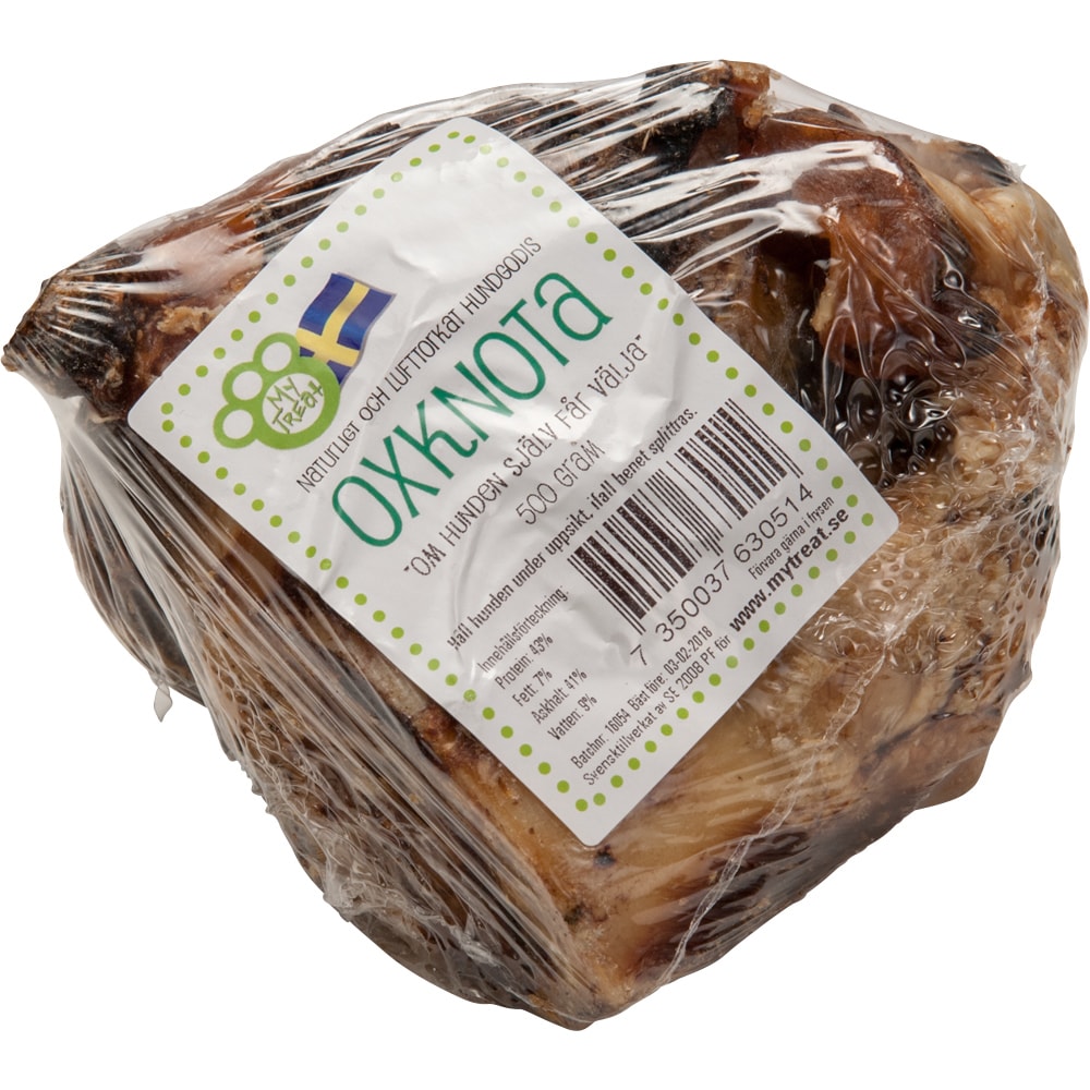 Hondenkauwstick  Oxknota My treat