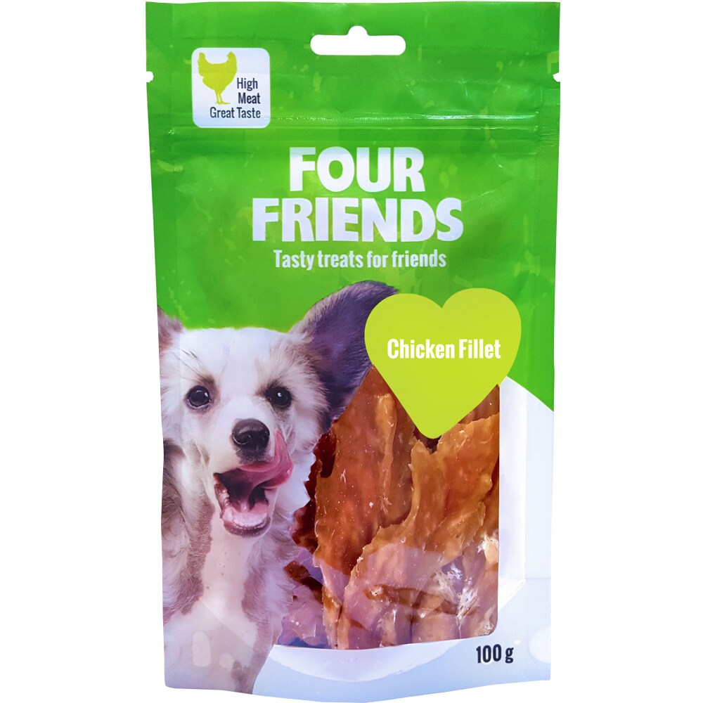Hondensnack  Chicken Fillet 100 g FourFriends