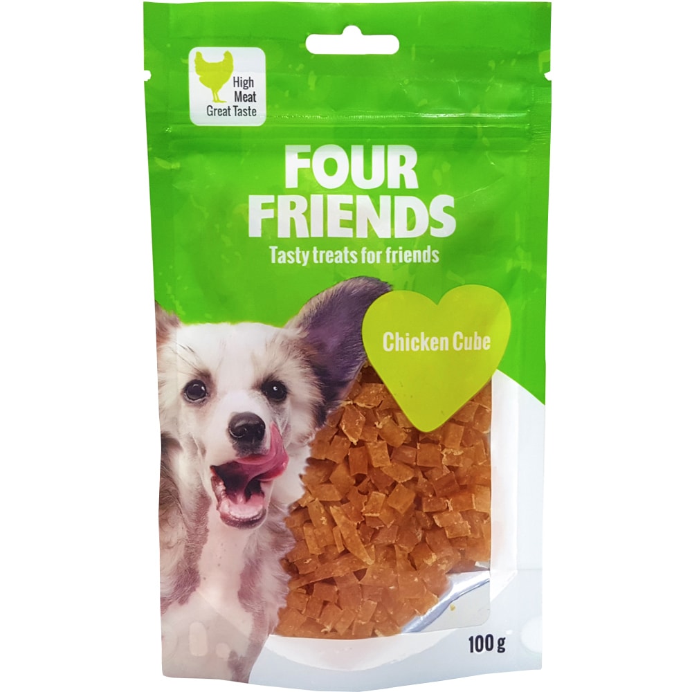 Hondensnack  Chicken Cube 100 g FourFriends