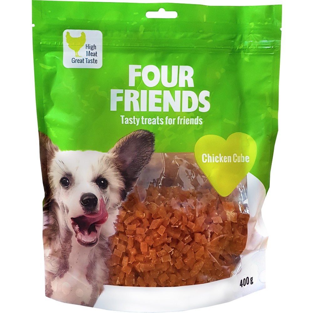 Hondensnack  Chicken Cube 400 g FourFriends