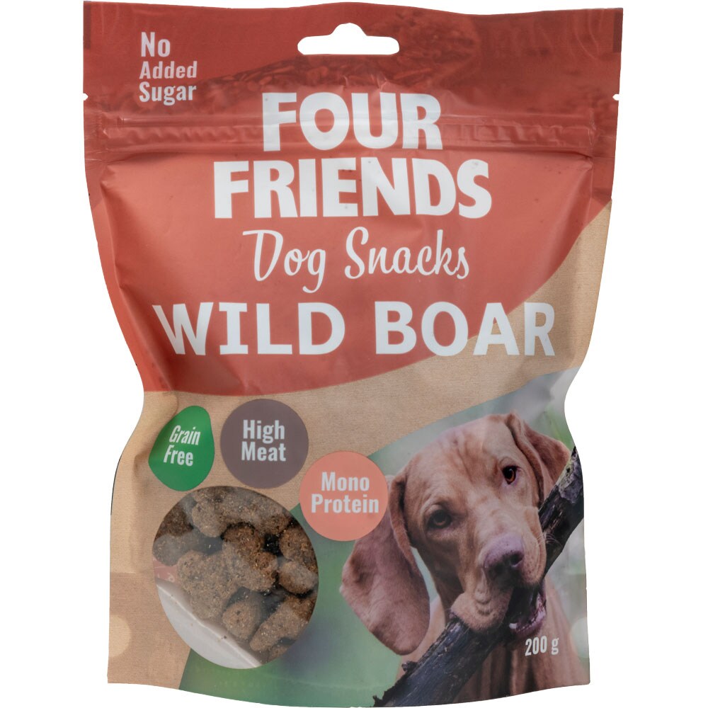 Hondensnack  Dog Snacks Wild Boar FourFriends