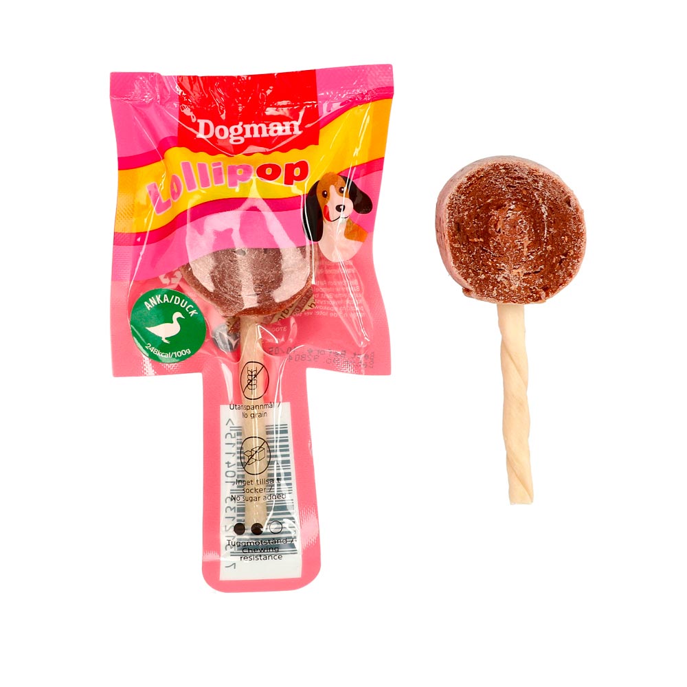 Hondenkauwstick  Lollipop mix Dogman