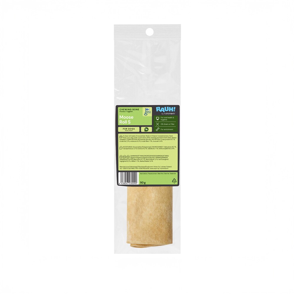Hondenkauwstick  Moose Roll S RAUH!®