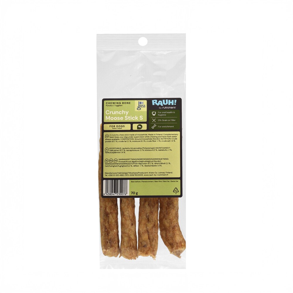 Hondenkauwstick  Moose Crunchy stick RAUH!®