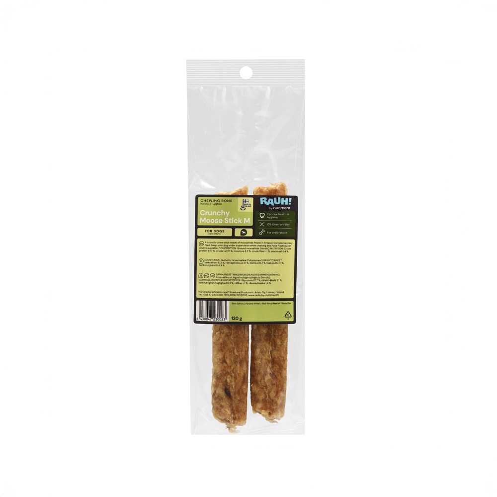 Hondenkauwstick  Moose Crunchy stick RAUH!®