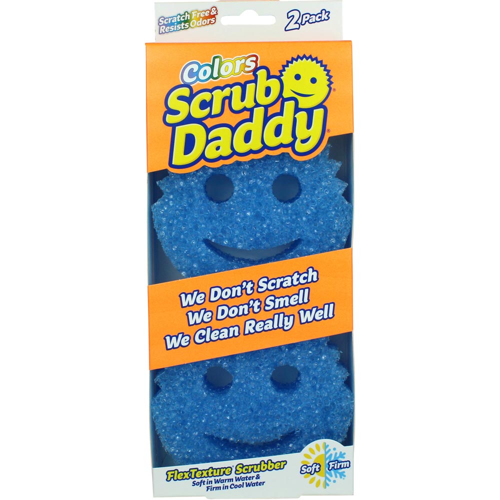 Schoonmaakspons  Blue Twin Pack Scrub Daddy