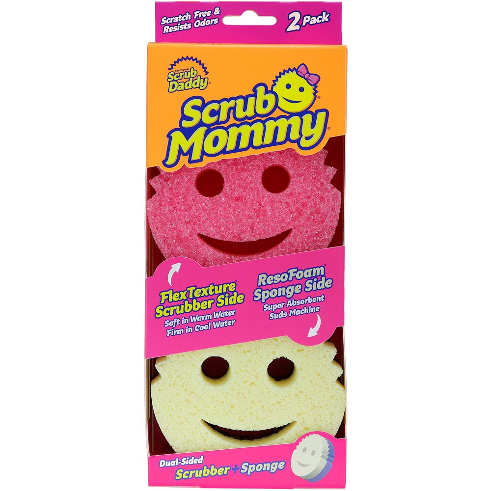 Schoonmaakspons  Scrub Mommy Twin Pack Scrub Daddy