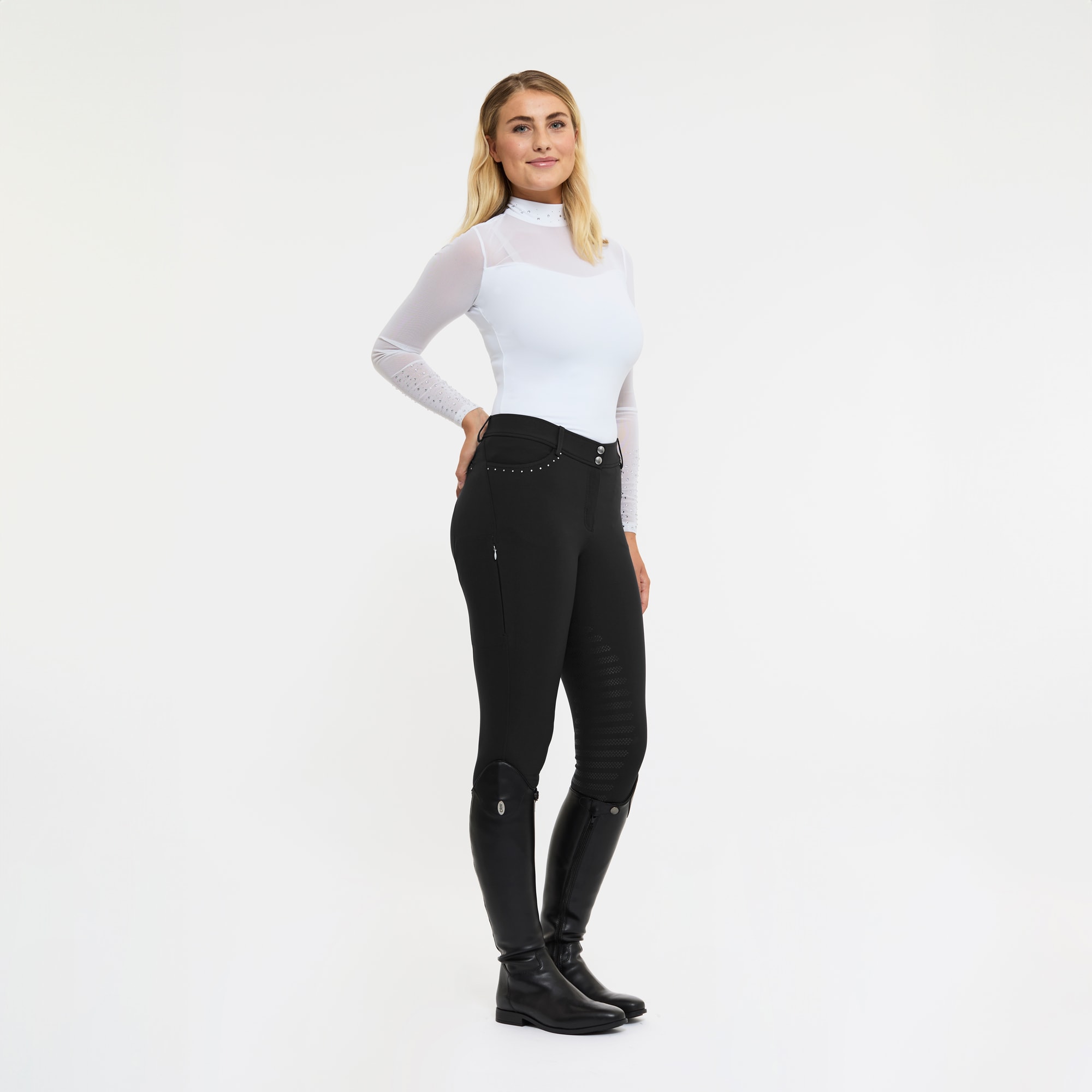 Rijbroeken Hybrideversterking Alydar CRW®