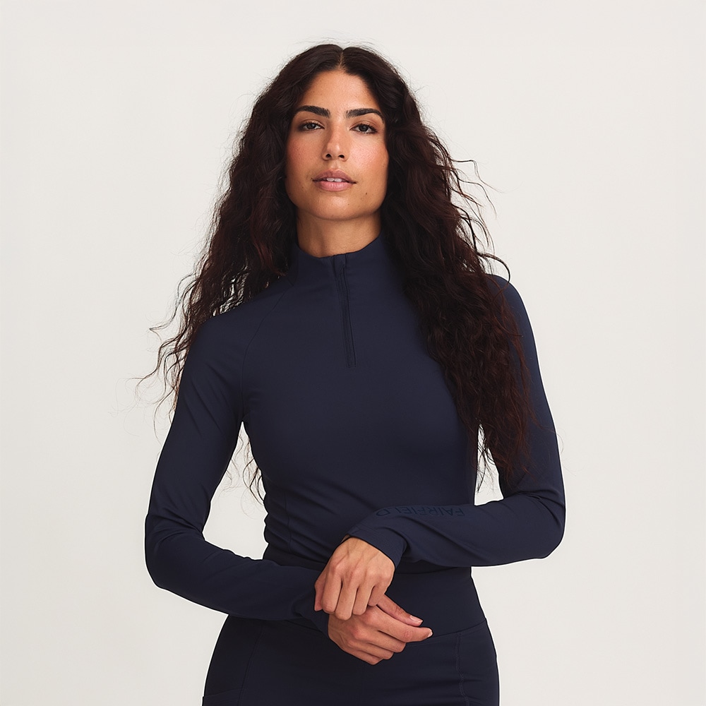 Top van functioneel materiaal met lange mouwen Petunia Fairfield®