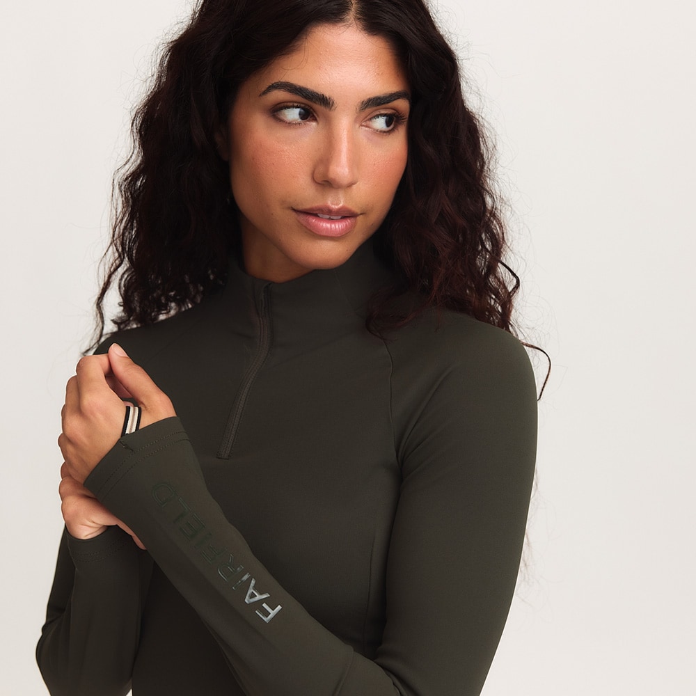 Top van functioneel materiaal met lange mouwen Petunia Fairfield®