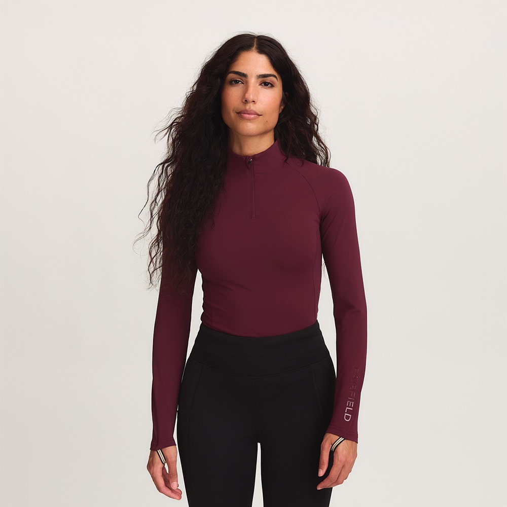 Top van functioneel materiaal met lange mouwen Petunia Fairfield®