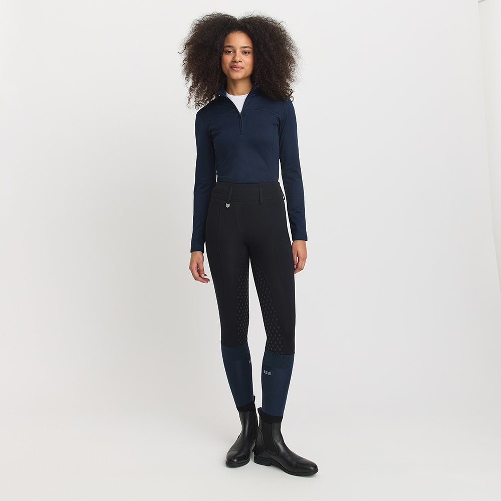Top van functioneel materiaal  Ella half zip CRW®