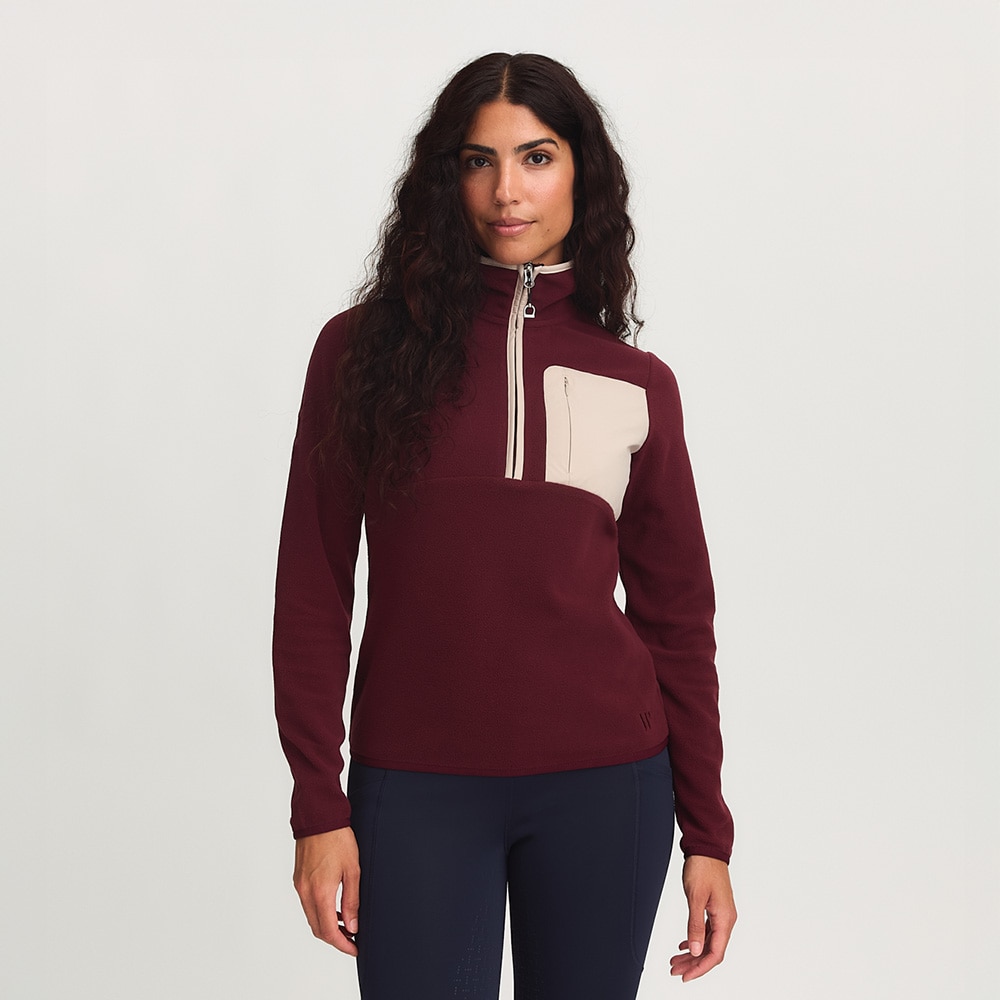 Fleecetrui  Basic 1/2 zip CRW®