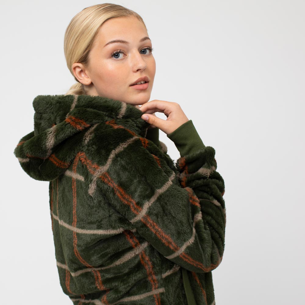 Fleecetrui  Milton FZ Hood JH Collection®
