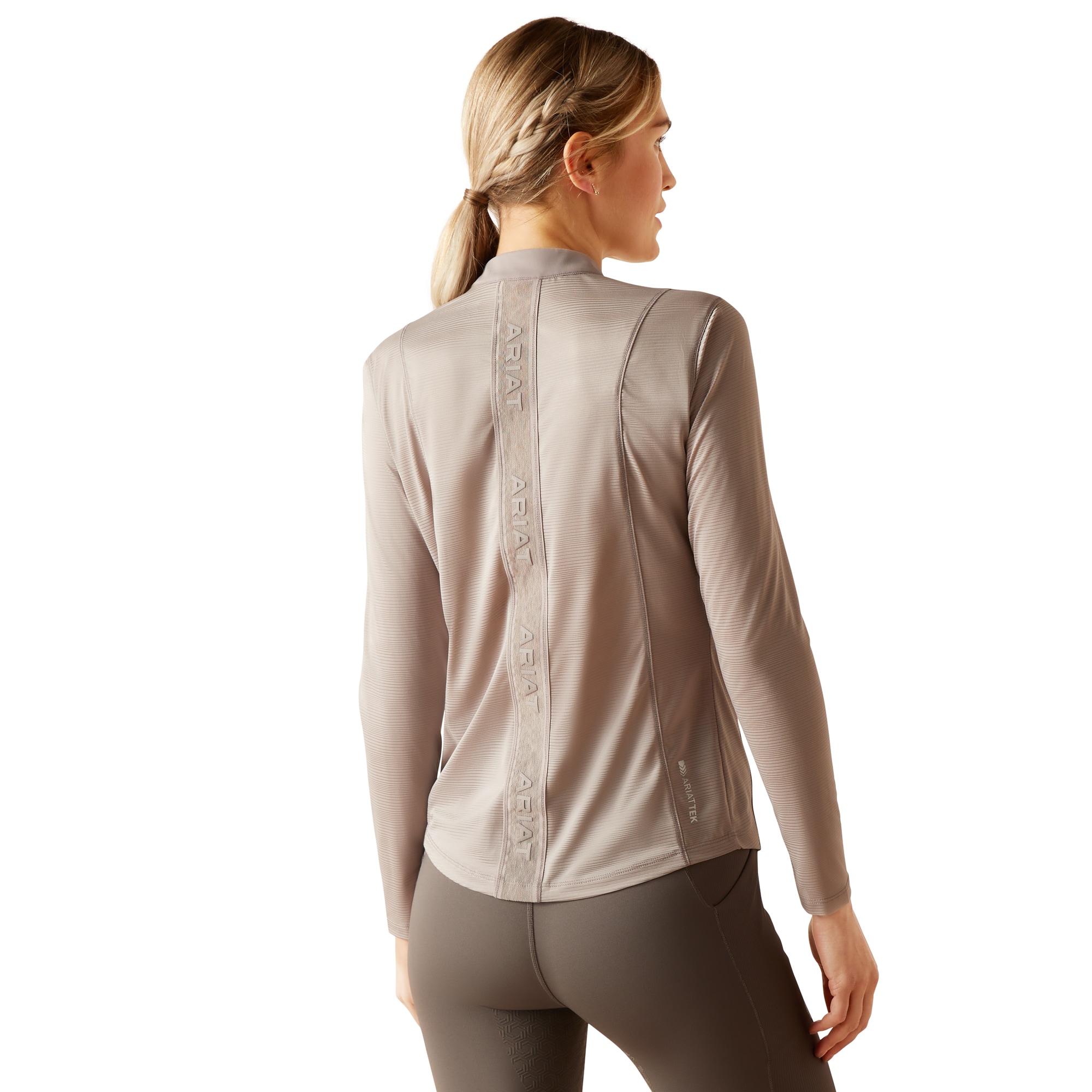 Prestatieslijtage met lange mouwen Wms Breathe 1/4 zip baselayer ARIAT®