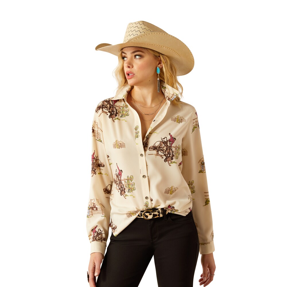Shirt  Wms Homestyle Button Up ARIAT®
