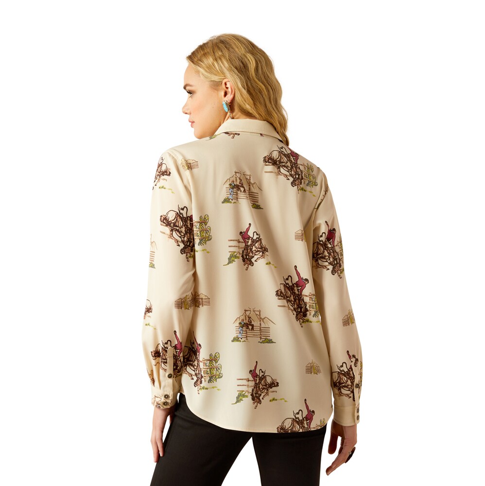 Shirt  Wms Homestyle Button Up ARIAT®