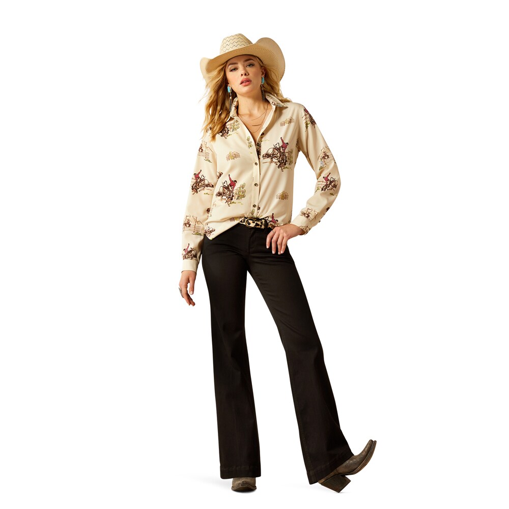 Shirt  Wms Homestyle Button Up ARIAT®