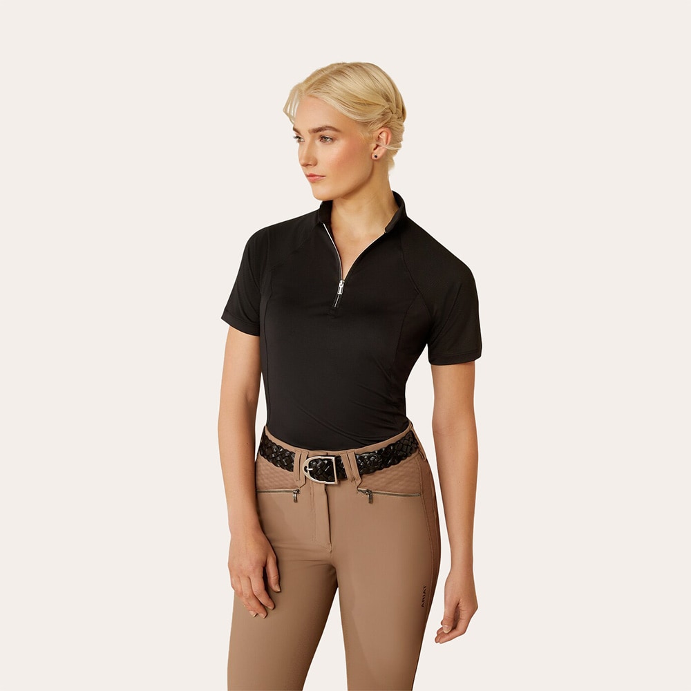 Top van functioneel materiaal Wms Soquel 1/4 zip baselayer ARIAT®