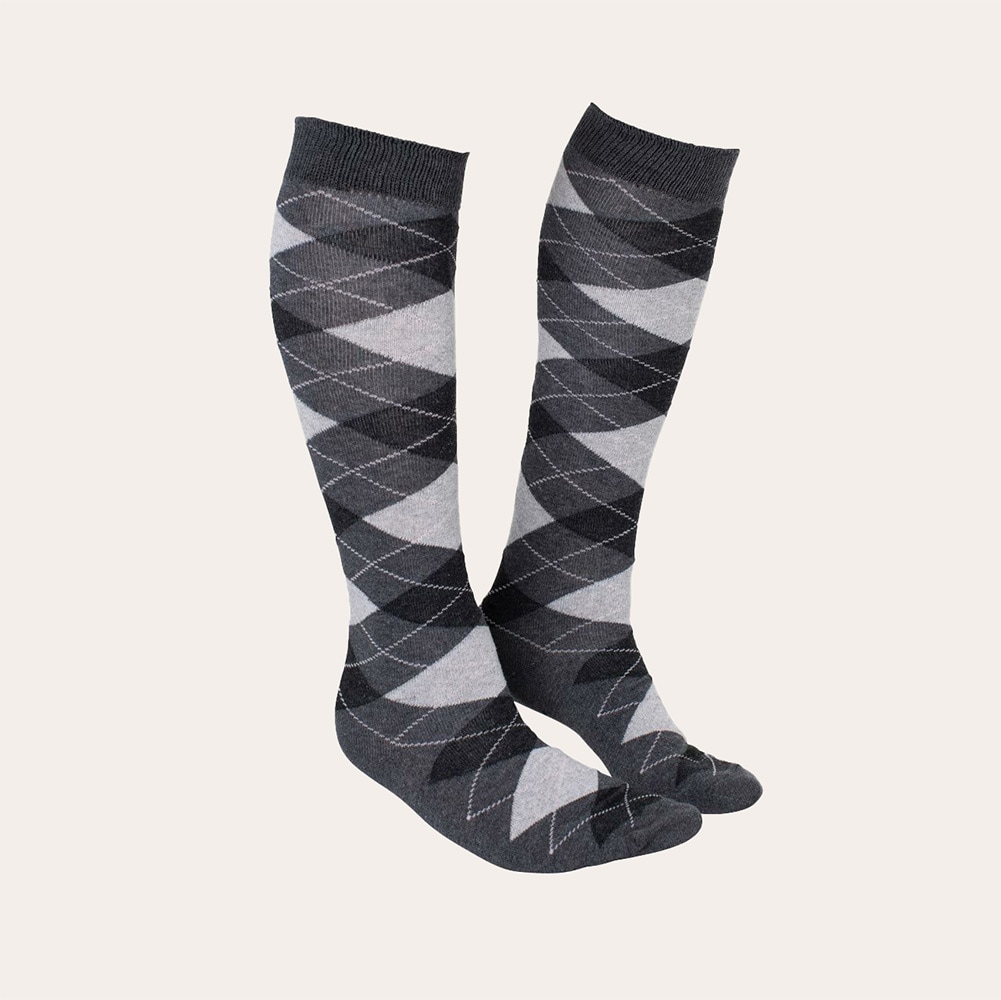 Paardrijsokken  Basic Argyle CRW®