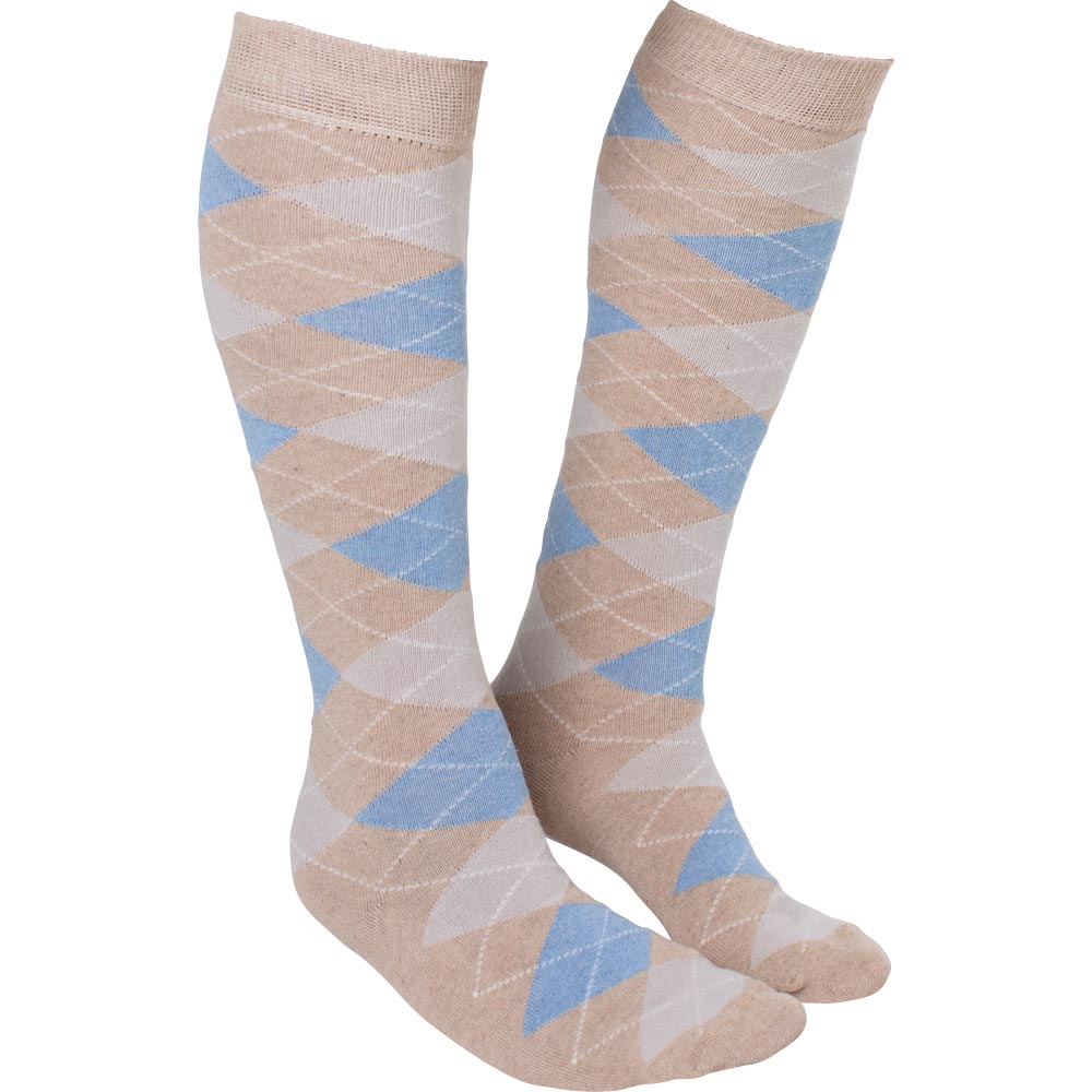 Paardrijsokken  Basic Argyle CRW®