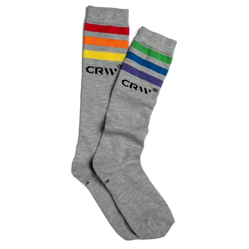Paardrijsokken Pak van 2 stuks. Happy Striped CRW®