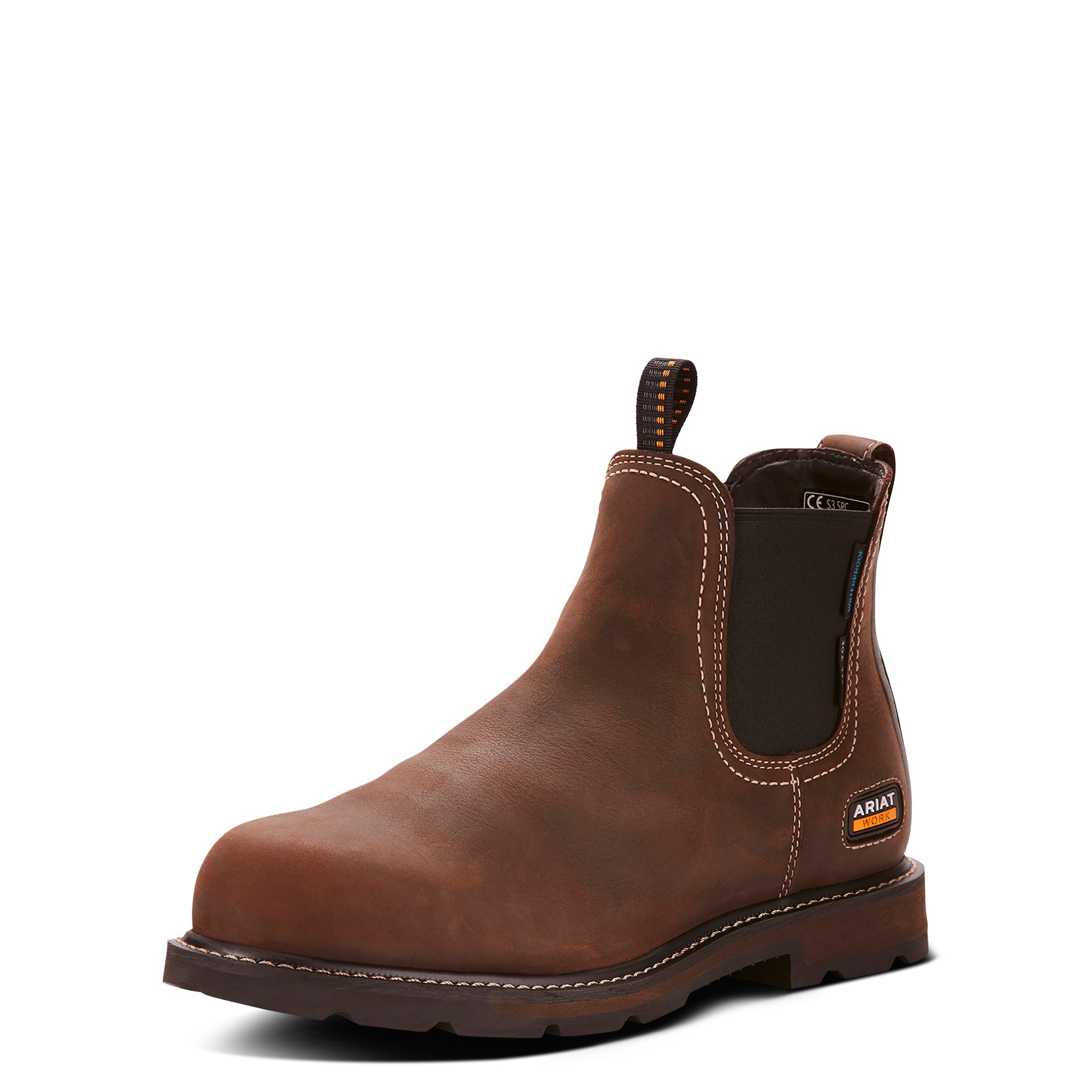 Jodhpur laars met stalen neus Mns Groundbreaker Chelsea ARIAT®