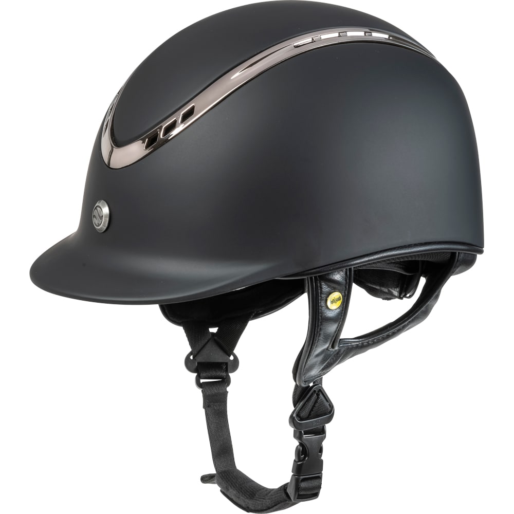 Paardrijhelm VG1 Pardus Smooth Top Back on Track®