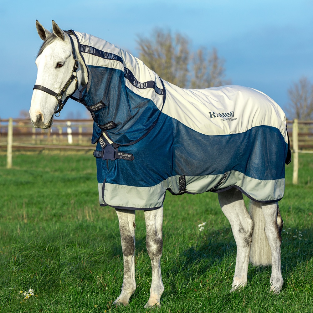 Regen-/vliegendeken  Rambo Summer Series Turnout Horseware®