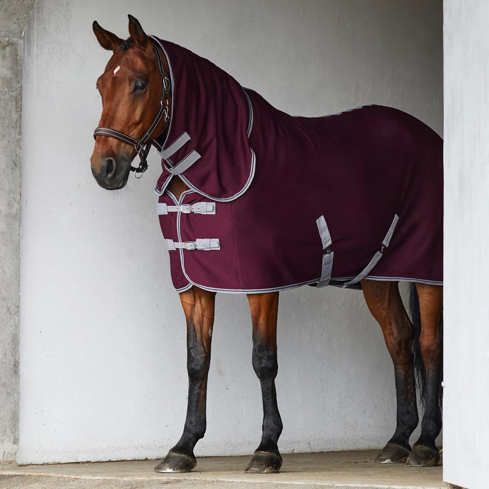 Fleecedeken met nek Abbe Fairfield®