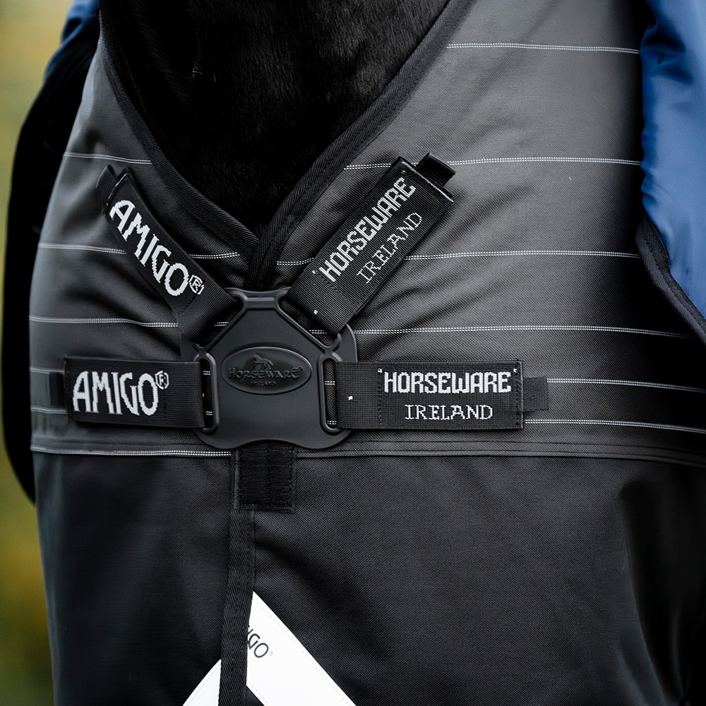Uitrijdeken 100 g Amigo Bravo 12 Reflectech Plus Turnout Horseware®